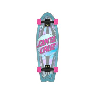 Santa Cruz Prismatic Dot Shark Cruzer 8.8" - Komplett skateboard