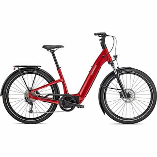 Specialized Como 3.0 Red Tint/Silver - Elsykkel hybrid