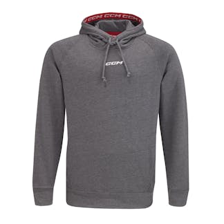 CCM Team Pullover Hoodie Youth - Grey